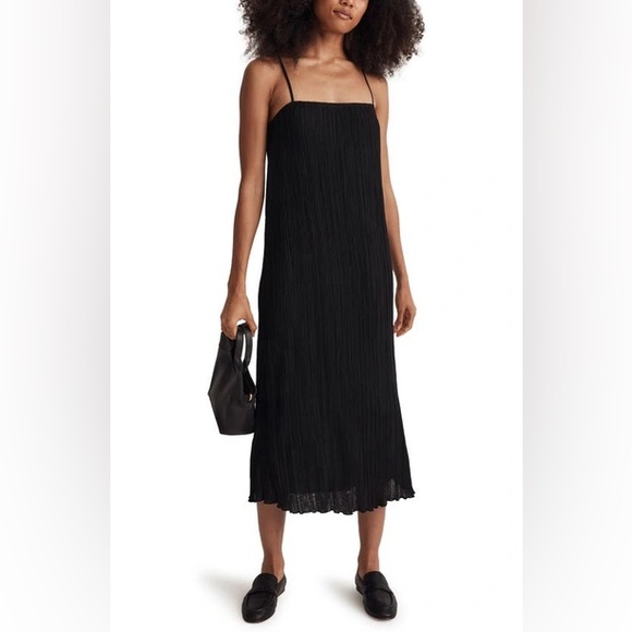 Madewell Plisse Dress - Picture 1 of 6